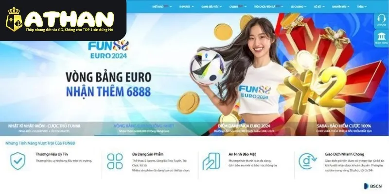 Fun88 đã nhanh chóng trở thành một trong những thương hiệu lớn tại Châu Á